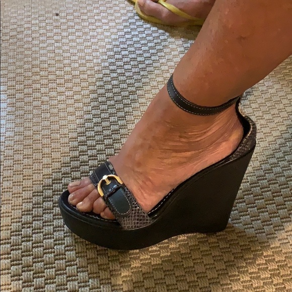 High wedge sandals - Picture 4 of 4